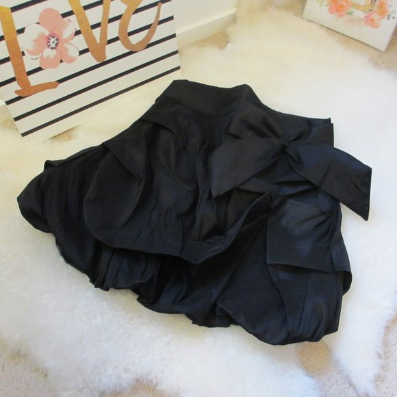 Rampage Ruffled Skirt with Bow - Picture 2 of 10
